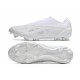 Crampons adidas X Crazyfast.1 FG Laceless Pearlized - Blanc