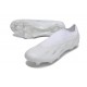 Crampons adidas X Crazyfast.1 FG Laceless Pearlized - Blanc