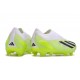 Crampons adidas X Crazyfast.1 FG Laceless Crazyrush - Blanc Noir Lucid Lemon