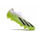Crampons adidas X Crazyfast.1 FG Laceless Crazyrush - Blanc Noir Lucid Lemon