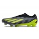 Crampons adidas X Crazyfast.1 FG Laceless Crazycharged - Noir Jaune Gris