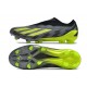 Crampons adidas X Crazyfast.1 FG Laceless Crazycharged - Noir Jaune Gris