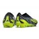 Crampons adidas X Crazyfast.1 FG Laceless Crazycharged - Noir Jaune Gris