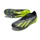 Crampons adidas X Crazyfast.1 FG Laceless Crazycharged - Noir Jaune Gris