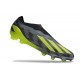 Crampons adidas X Crazyfast.1 FG Laceless Crazycharged - Noir Jaune Gris