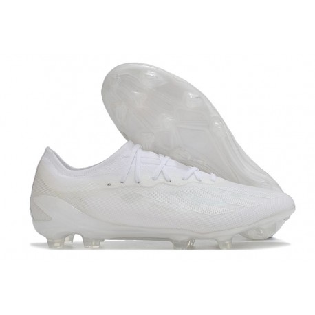 Chaussures adidas X Crazyfast Messi.1 FG Blanc