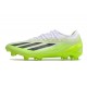 Chaussures adidas X Crazyfast Messi.1 FG Crazyrush - Blanc Noir Lucid Lemon