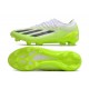 Chaussures adidas X Crazyfast Messi.1 FG Crazyrush - Blanc Noir Lucid Lemon