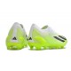 Chaussures adidas X Crazyfast Messi.1 FG Crazyrush - Blanc Noir Lucid Lemon