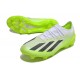 Chaussures adidas X Crazyfast Messi.1 FG Crazyrush - Blanc Noir Lucid Lemon