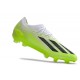 Chaussures adidas X Crazyfast Messi.1 FG Crazyrush - Blanc Noir Lucid Lemon