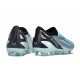 Chaussures adidas X Crazyfast Messi.1 FG Argent Métallique Bleu Bonheur Noir