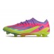 Chaussures adidas X Crazyfast Messi.1 FG Korean Nights Son - Lucid Lemon Bleu Rose
