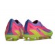 Chaussures adidas X Crazyfast Messi.1 FG Korean Nights Son - Lucid Lemon Bleu Rose