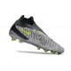 Crampon Nike Phantom GX Elite DF FG Chaussure Gris Noir