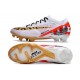 Nike Air Zoom Mercurial Vapor 15 Elite FG Blanc Rouge Or