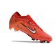 Nike Air Zoom Mercurial Vapor 15 Elite FG MDS Carmin Clair Ivoire Pâle Mandarine Vif