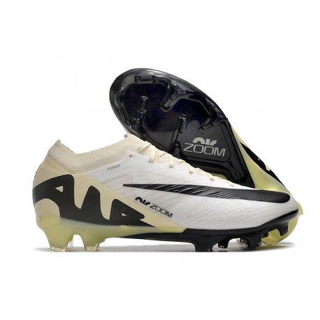 Nike Air Zoom Mercurial Vapor 15 Elite FG Blanc Noir