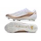 Chaussures adidas X Crazyfast Messi.1 FG Blanc Cuivre Métallique
