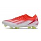 Chaussures adidas X Crazyfast Messi.1 FG Rouge Blanc