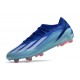 Chaussures adidas X Crazyfast Messi.1 FG Royal Vif Blanc Rouge Solaire