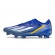 Chaussures adidas X Crazyfast Messi.1 FG Bleu Blanc Jaune