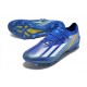 Chaussures adidas X Crazyfast Messi.1 FG Bleu Blanc Jaune