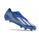 Chaussures adidas X Crazyfast Messi.1 FG Bleu Blanc Jaune