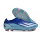 Crampons adidas X Crazyfast.1 FG Laceless Royal Vif Blanc Rouge Solaire
