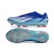 Crampons adidas X Crazyfast.1 FG Laceless Royal Vif Blanc Rouge Solaire