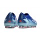 Crampons adidas X Crazyfast.1 FG Laceless Royal Vif Blanc Rouge Solaire