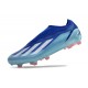 Crampons adidas X Crazyfast.1 FG Laceless Royal Vif Blanc Rouge Solaire