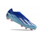 Crampons adidas X Crazyfast.1 FG Laceless Royal Vif Blanc Rouge Solaire