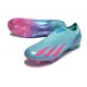 Crampons adidas X Crazyfast.1 FG Laceless Messi X Miami Turquoise Rose