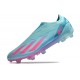 Crampons adidas X Crazyfast.1 FG Laceless Messi X Miami Turquoise Rose