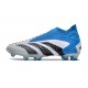 Crampons adidas Predator Accuracy+ FG Blanc Bleu Noir