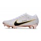 Nike Air Zoom Mercurial Vapor 15 Elite FG Blanc Or Noir