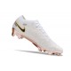 Nike Air Zoom Mercurial Vapor 15 Elite FG Blanc Or Noir