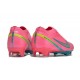 Nike Air Zoom Mercurial Vapor 15 Elite FG Rose Bleu