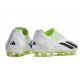 Crampons adidas X Crazyfast + FG Blanc Noir Citron Lucide