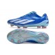 Crampons adidas X Crazyfast + FG Royal Vif Blanc Rouge Solaire