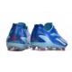 Crampons adidas X Crazyfast + FG Royal Vif Blanc Rouge Solaire