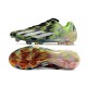 Crampons adidas X Crazyfast + FG Citron Lucide Blanc Rouge