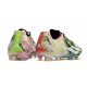 Crampons adidas X Crazyfast + FG Citron Lucide Blanc Rouge