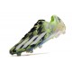 Crampons adidas X Crazyfast + FG Citron Lucide Blanc Rouge