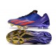 Crampons adidas X Crazyfast + FG Violet Rouge Bleu