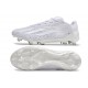 Crampons adidas X Crazyfast Strung+ FG Blanc