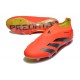 Crampons adidas Predator Elite Laceless FG Rouge Noir Jaune 