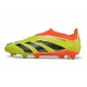 Crampons adidas Predator Elite Laceless FG Jaune Noir Rouge