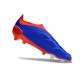 Crampons adidas Predator Elite Laceless FG Bleu Blanc Rouge